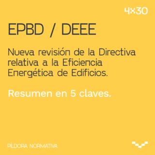 Nueva revisión de EPBD / DEEE